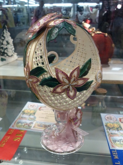 Decorated Egg Shell @ Royal Melbourne Show