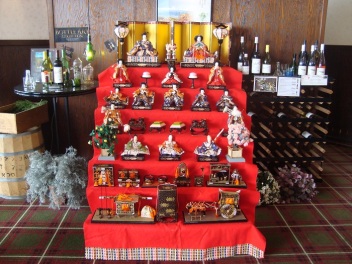 Display in a restaurant