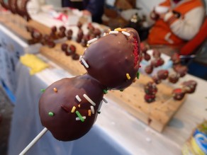 Favourite festival food #2 - chocolate coated strawberries